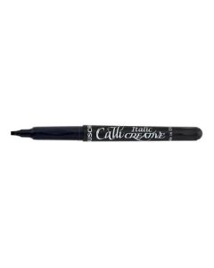 Manuscript Italic Pens Medium Tip Black Pack of 10