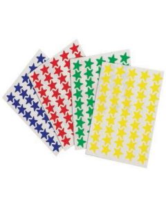 Self-Adhesive Stars Red Pack of 175