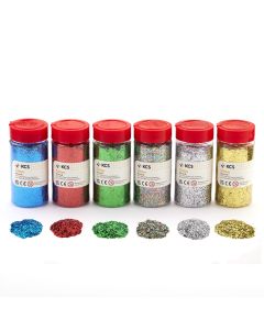 KCS Glitter Multi Pack of 250g Pack of  6