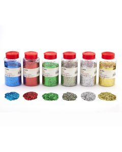 KCS Glitter Multi Pack of 400g Pack of 6