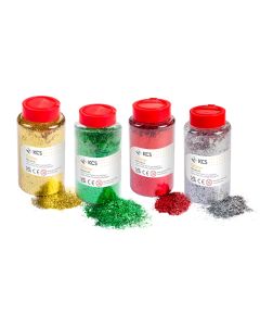 KCS Christmas Glitter Pack of 400g Pack of 4