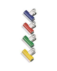 Coloured Spring Clips Assorted Pack of 10