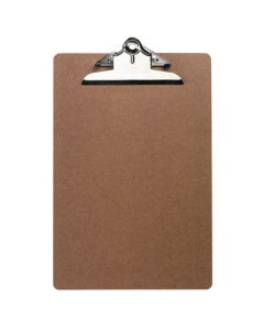 A4+ Hardboard Clipboard Brown