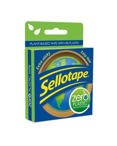 24mm x 30m Zero Plastic Sellotape