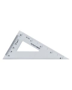 60 Degree Set Square Clear Pack 10