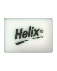 Helix Natural Rubber Erasers White Box of 60