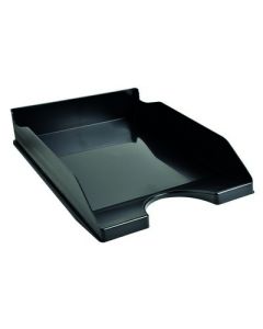 Exacompta Desk Top Range Letter Tray Black