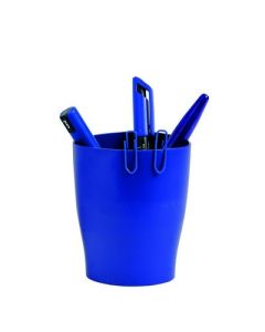 Exacompta Desk Top Range Pen Pot Blue