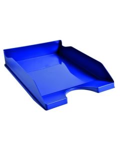 Exacompta Desk Top Range Letter Tray Blue
