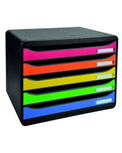 Iderama Big Box+ Drawer Unit Landscape - Black
