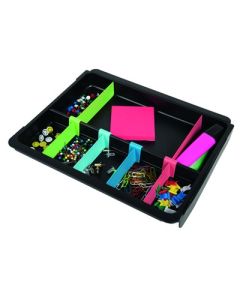 Adjustable Drawer Insert Black