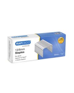 Rapesco Staples 13/6mm Box of 5000