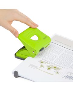 Rapesco 825 Metal Hole Punch Green
