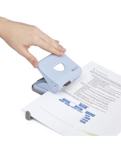 Rapesco 825 Metal Hole Punch Pastel Blue