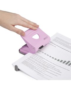 Rapesco 825 Metal Hole Punch Pastel Pink