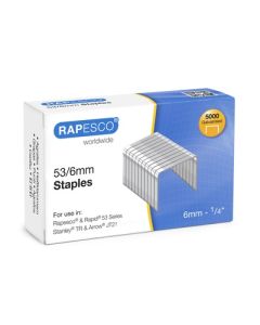 Rapesco Staples 53/6mm Box 5000