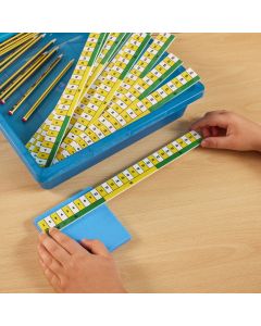 Helix Early Learning Ruler White/Yellow