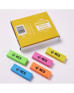 KCS Erasers Assorted Colours Pack of 20