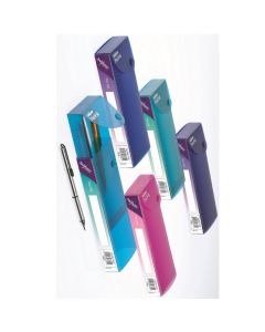Snopake Pencil Case Assorted Colours