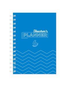 A5 Teachers Academic Planner 6 Period