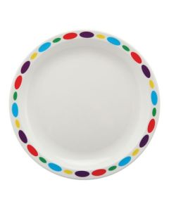 Polycarbonate Pebbles Plate Assorted