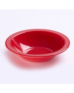 Polycarbonate Narrow Rim Bowl 170mm Red