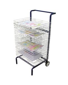 30 Shelf Mobile Drying Rack