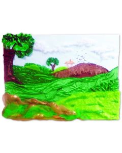 Landscape Textured Display Fabric