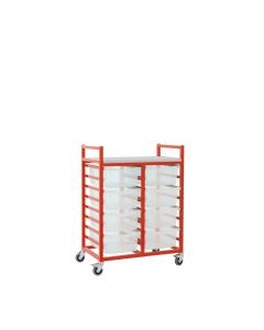 Storage Trolley Red