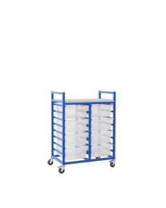 Storage Trolley Blue