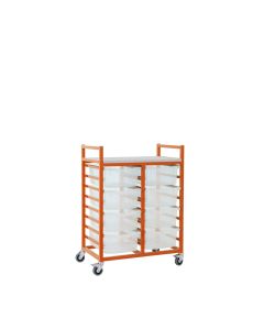 Storage Trolley Tangerine