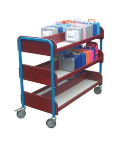 60 Lunchbox Trolley Red/Blue