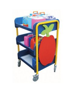 30 Lunchbox Trolley Blue/Yellow
