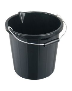 Black Bucket 14.5 Litres