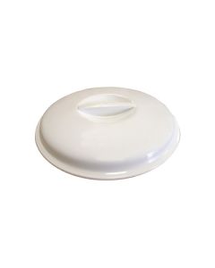 Round Buckets Lid White