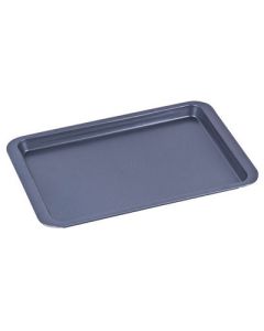 360 x 250 x 12mm Non-Stick Baking Tray Black