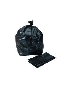 Medium Duty Bin Bags Black 90 Litres Pk of 50