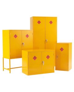1 Shelf Hazardous Substance Cabinet 915x457x457mm Yellow