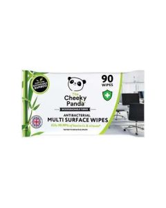 Cheeky Panda Antibacterial Biodegradable Multi-Surface Wipes Pack of 6