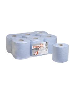 Wypall L20 Essential Centrefeed Roll Blue Pack of 6
