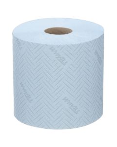 Wypall L10 Essential Single Ply Centrefeed Blue Roll Pack of 6