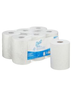 Scott Control Slimroll Rolled 1 Ply Hand Towels Case of 6