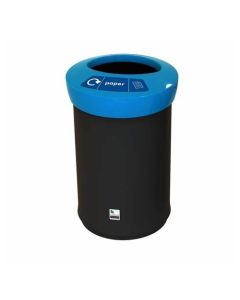 EcoAce Recycling Bin Paper 62 Litres Blue