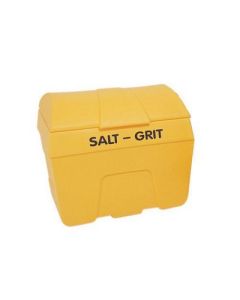 Salt and Grit Bin Yellow 400 Litres