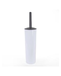 Toilet Brush With Holder White
