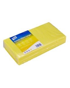 Lightweight Disposable Wiping Cloth Yellow Pack of 50