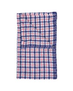 Checked Tea Towel Check Pack of 10