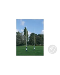 Socketed Steel Rugby Posts 9m