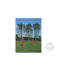 Socketed Steel Rugby Posts 6m