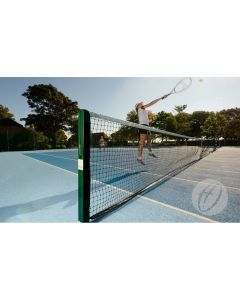 S8 Square Tennis Posts with Sockets 76mm